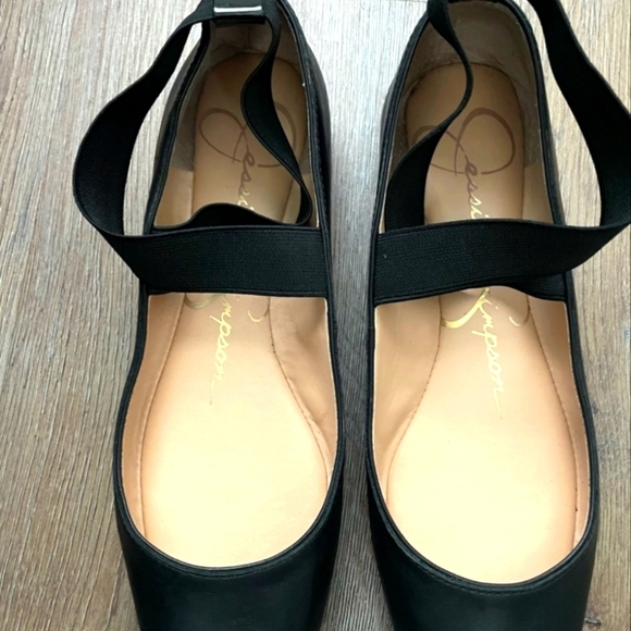 Jessica Simpson Black Ballet Flats Size 5M - Picture 3 of 9